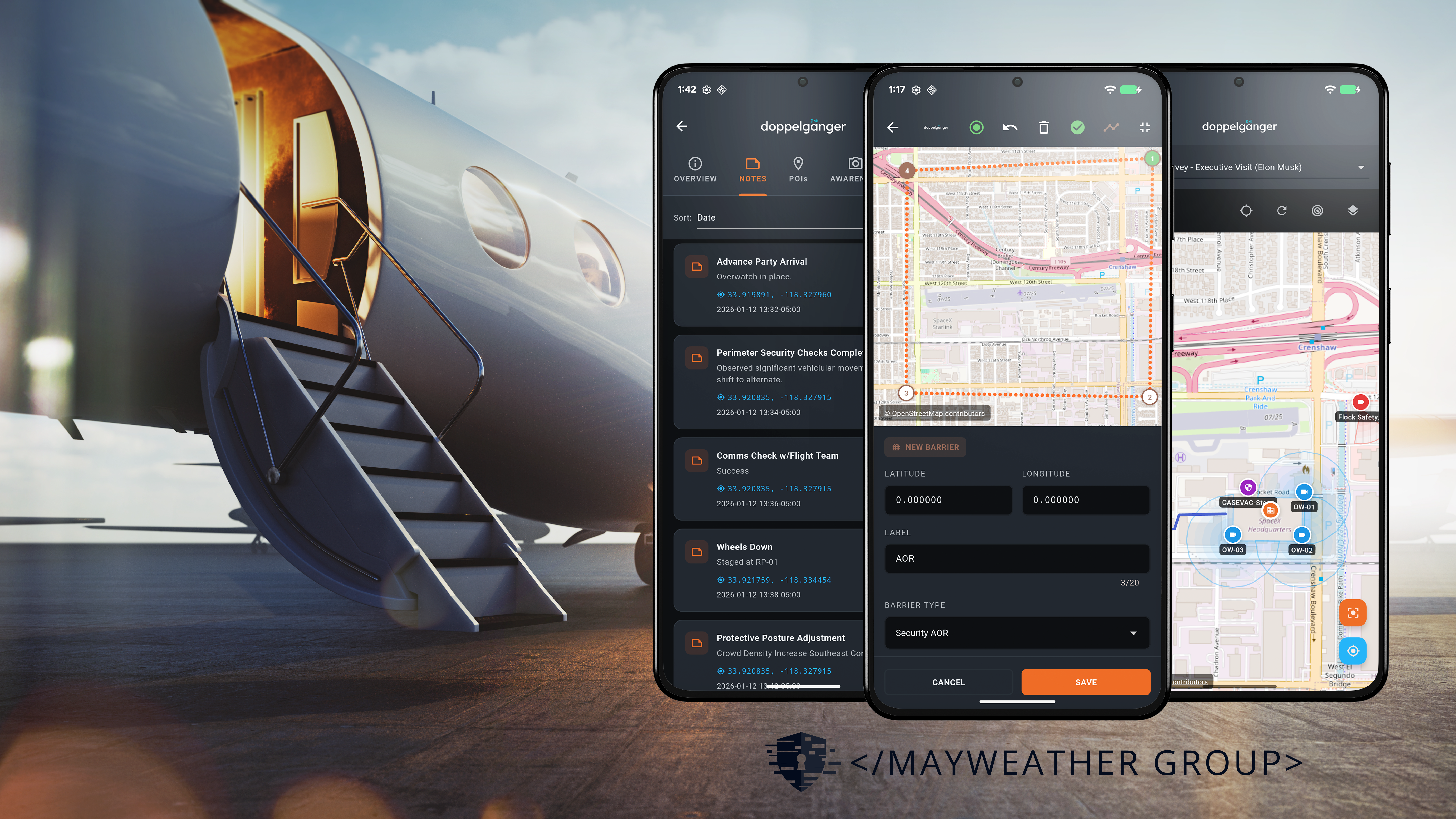 Executive Protection and Advance Teams